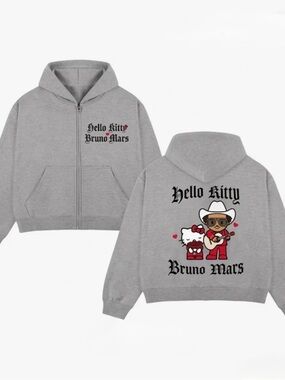 Bruno Mars x Hello Kitty Romantic Tour Merch